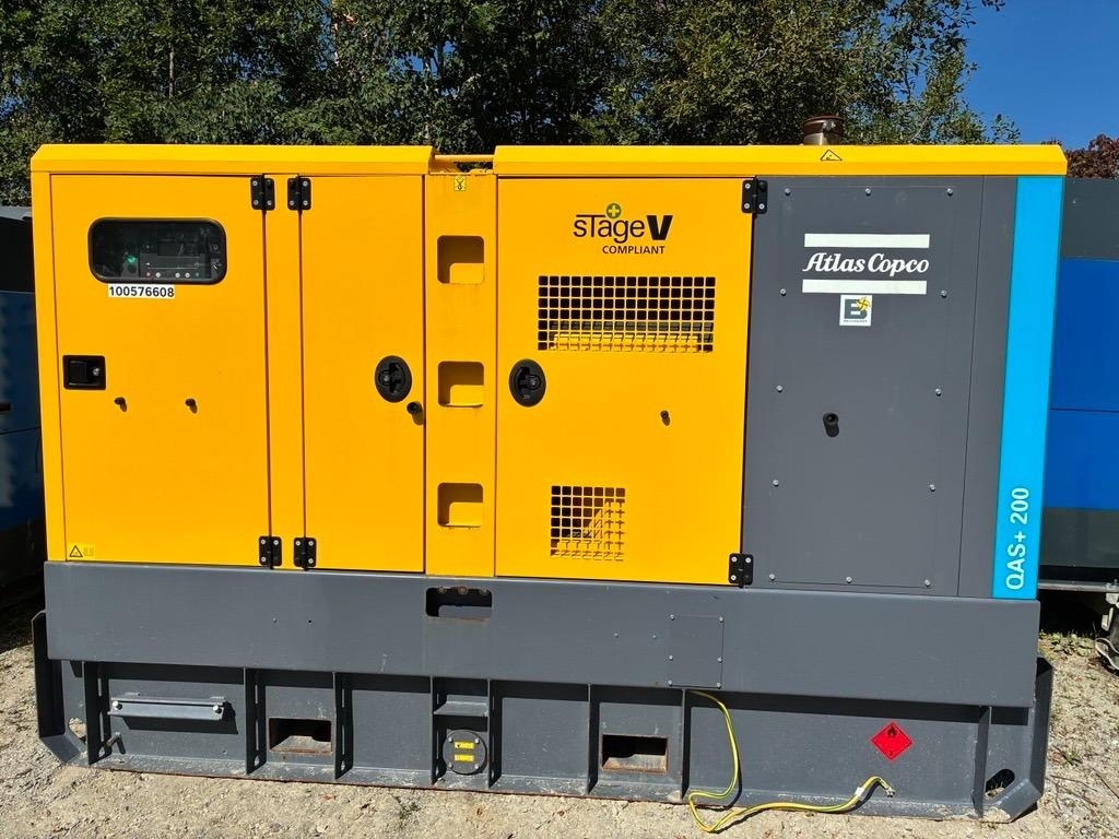 Groupe électrogène Atlas Copco QAS+200 — occasion 2022, 3 242 h