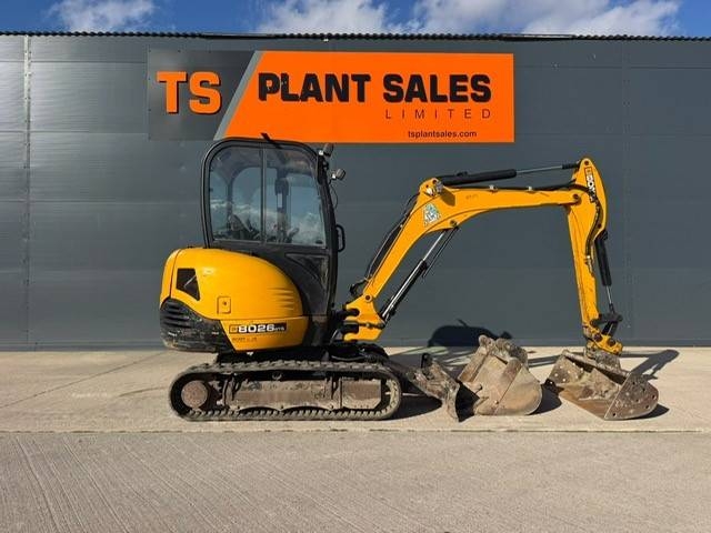Mini-pelle JCB 8026 CTS — occasion 2021, 2 300 h