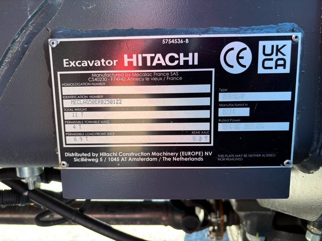 Hitachi ZX 95 W-7 / Neu, Engcon, Fett, Heizung kuva 21