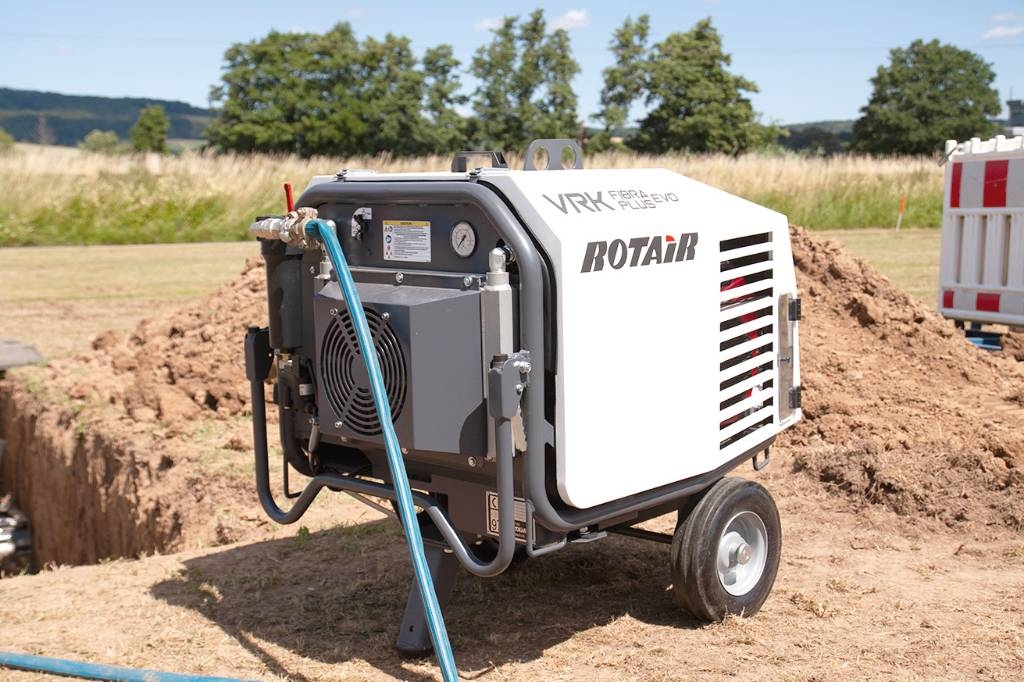 Rotair Druckluftkompressor VRK Fibra Plus Evo, kein Kaeser/Atlas Copco