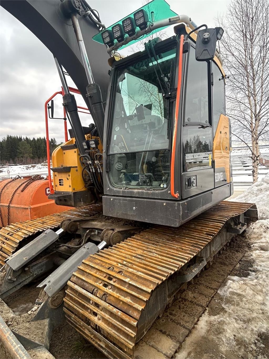 Volvo ECR145EL HUIPPUVARUSTEET