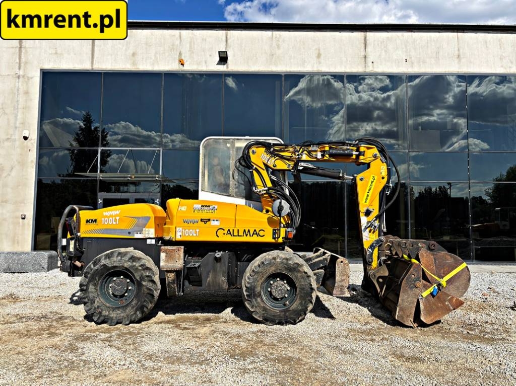 Gallmac WMW 100LT KOPARKA KOŁOWA 2012R | KOMATSU PW 98, 11