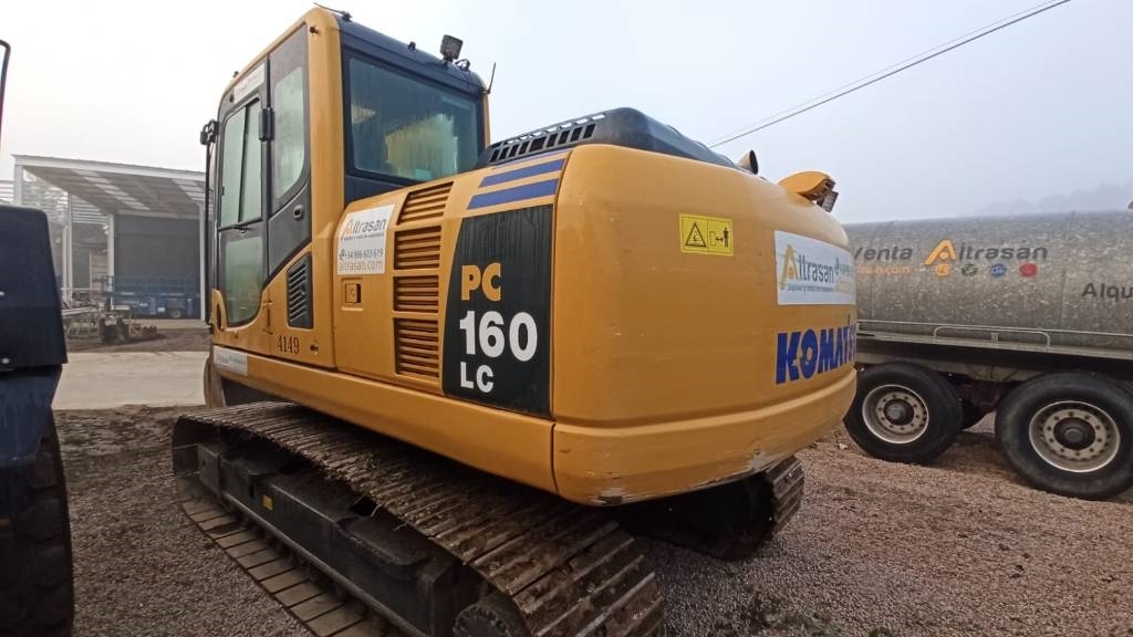 Pelle sur chenilles Komatsu PC160LC-8 — occasion 2011, 7 412 h