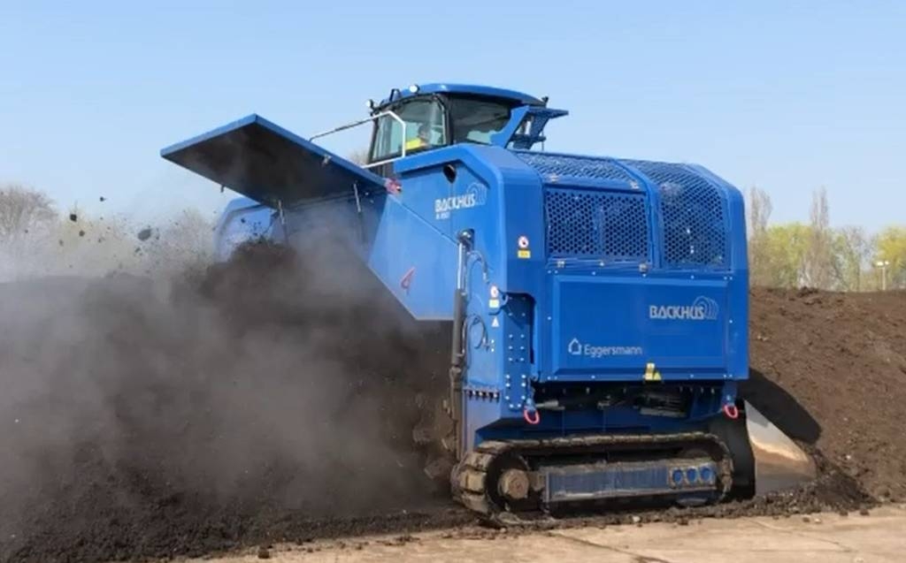 Retourneur de compost Backhus A60 — occasion 2018, 850 h