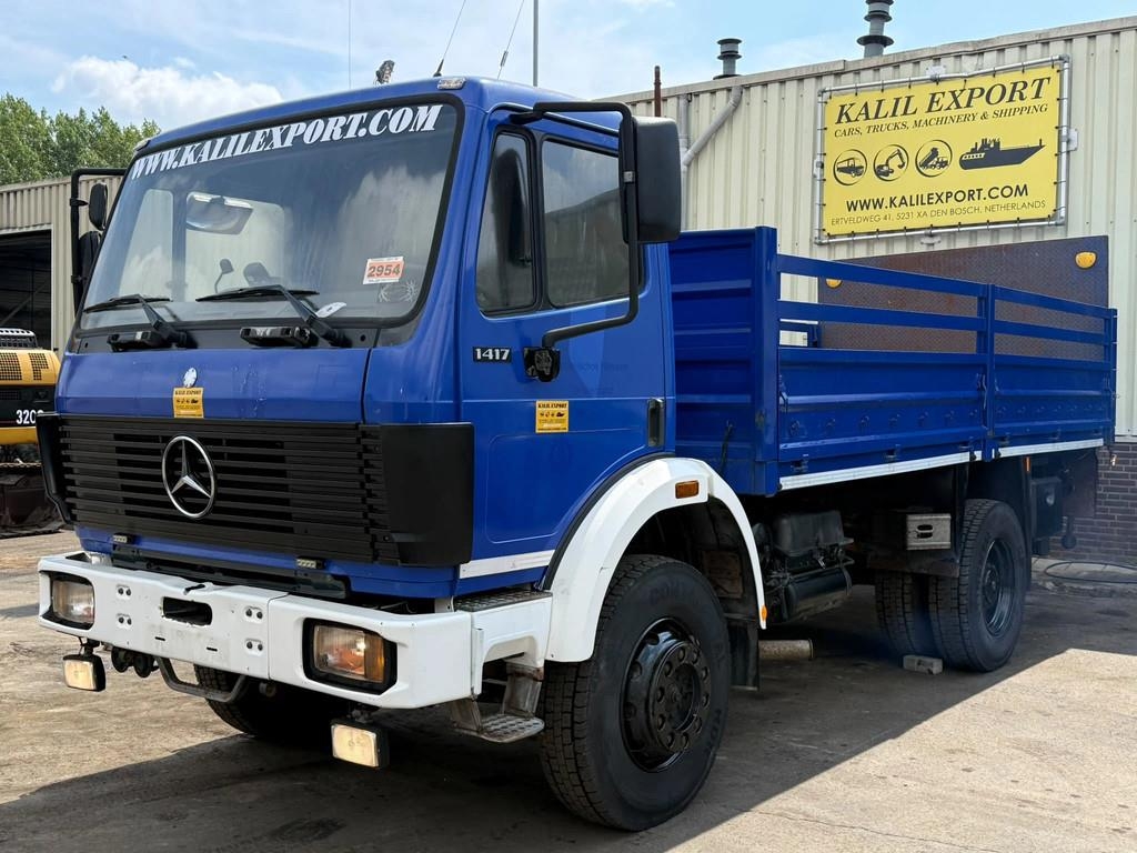 Mercedes-Benz SK 1417 1017 - 4x4 - Open Box Truck - Full Steel S