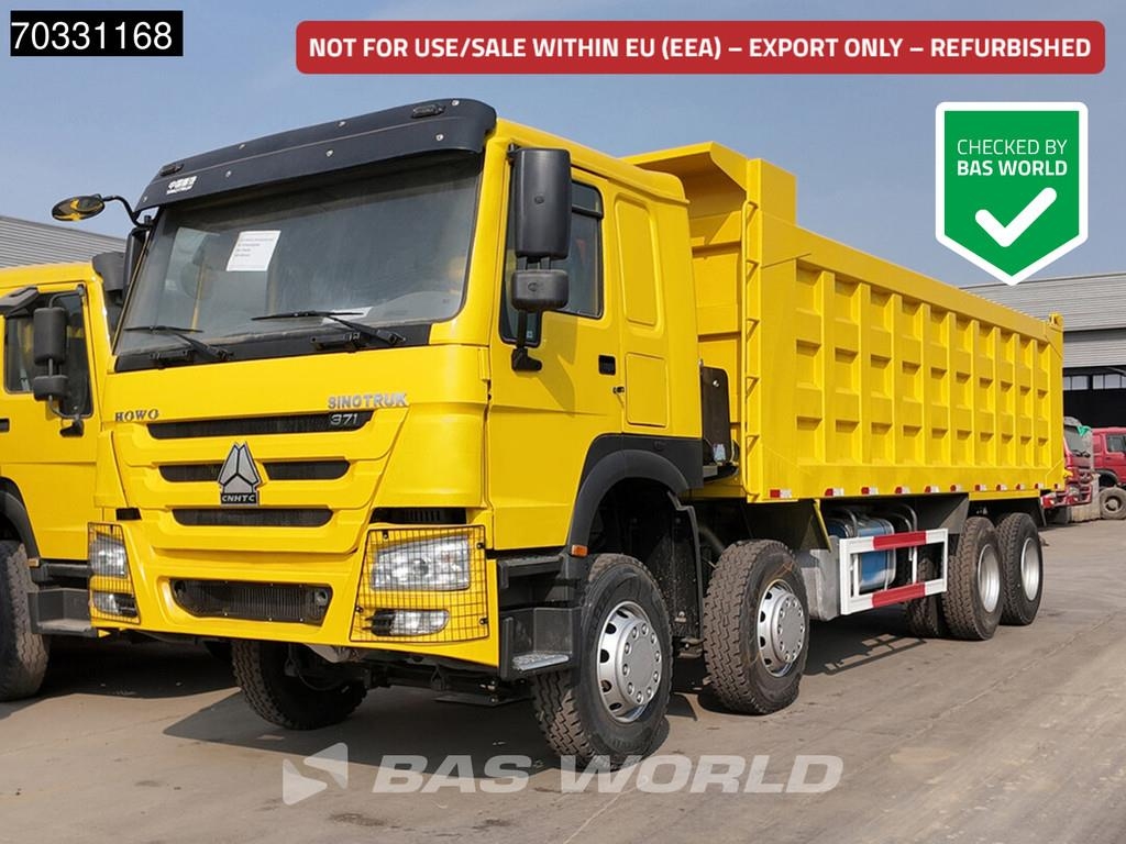 Sinotruk HOWO 371 8X4 Refurbished! 80T Full steel Airco Man