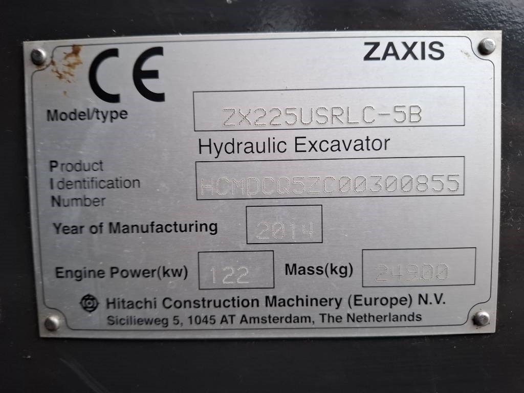Hitachi Hitachi ZX 225 US R LC-5/ Engcon, Rasvari, Leica2D kuva 12