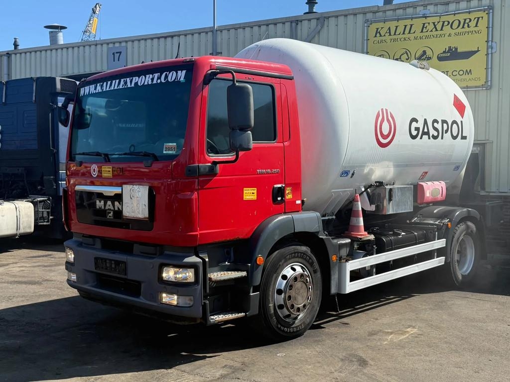 MAN TGM 18.250 GAS LPG GAZ Truck - 15.420 Liters - Com