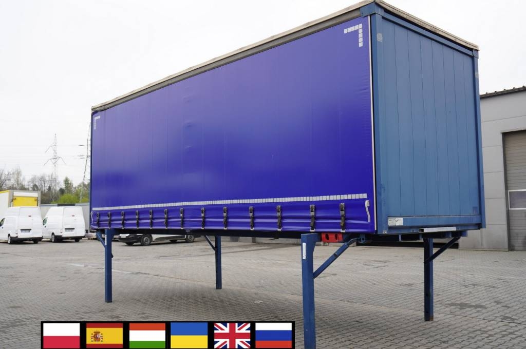 Krone curtainsider / BDF / 18 EPAL / new tarpaulin