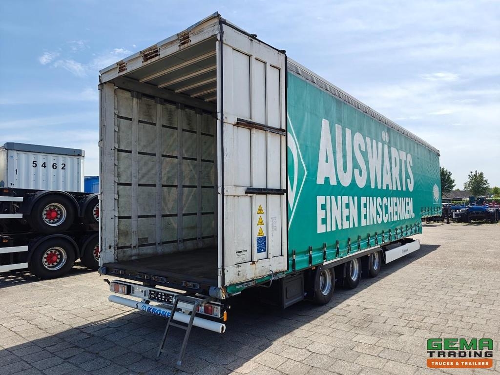 Krone SD Curtain-sided Semi-Low Loader 13.6m - Pop-up Ro