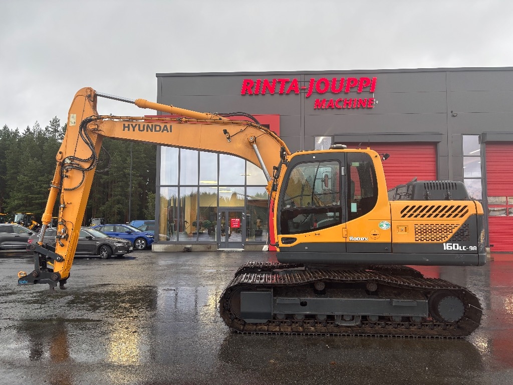Hyundai Robex 160 / Pyörittäjä, Rasvari, Hyvä alakerta!