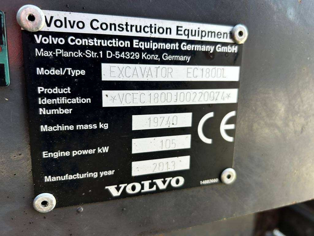 Volvo EC180DL / Myyty, Sold kuva 13