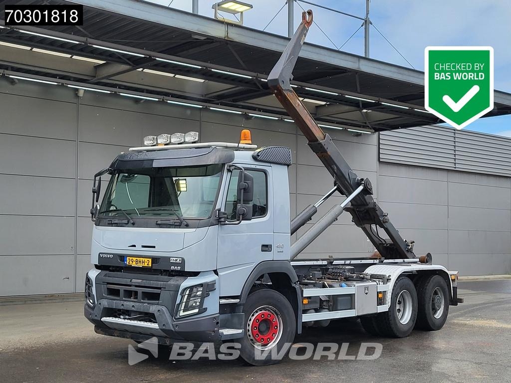 Volvo FMX 410 6X4 NL-truck 21tons Hydrolift containersys