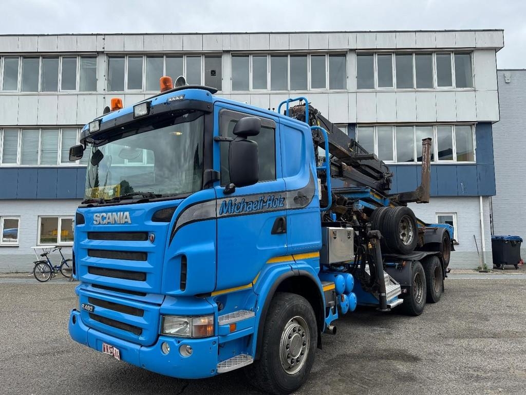 Scania R480 6X4 + EPSILON SRX47 + 2 AXLE HANGER