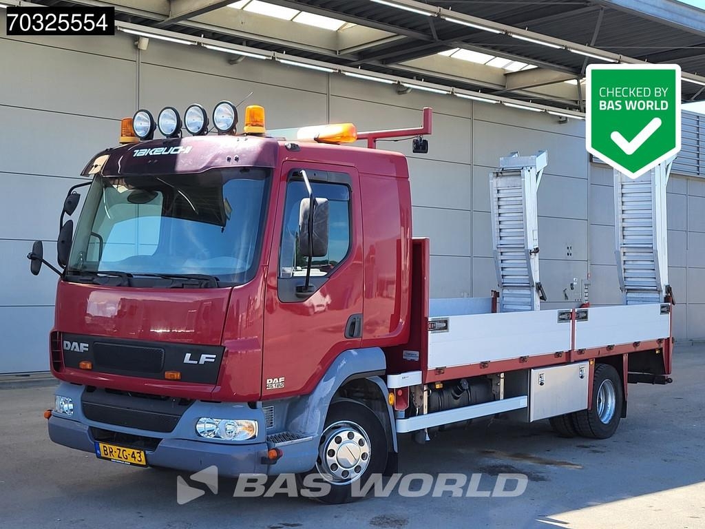 DAF LF45.180 CF 4X2 12t Machine Transporter Manual Gea