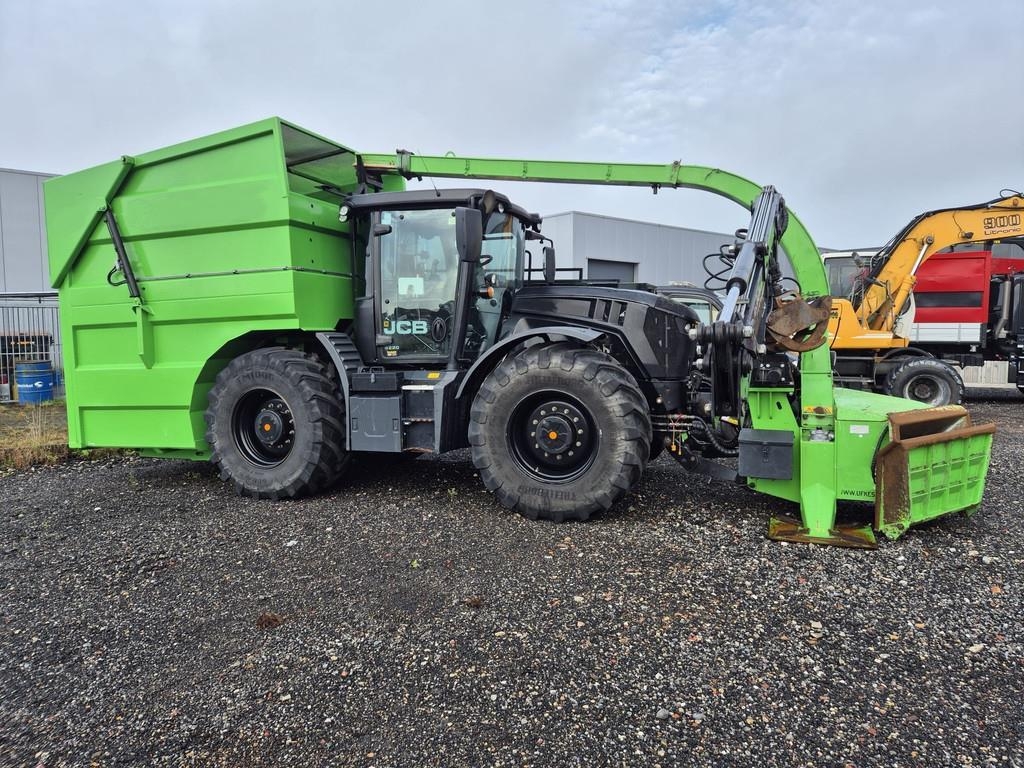 JCB Fastrac 4220 met container