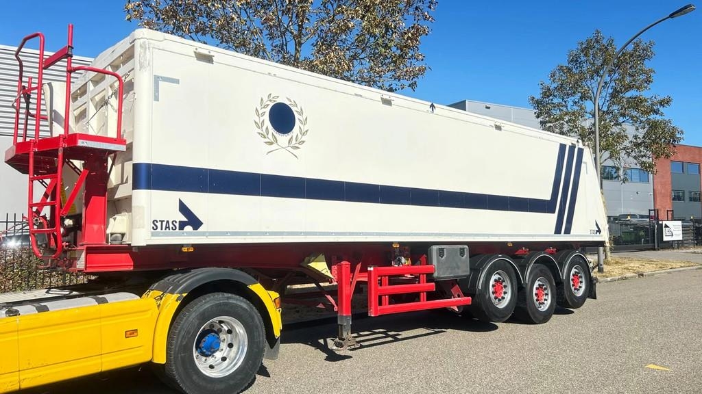 Semi-remorque benne Stas S300CX | 2x axle | 43 m3 | alu | rolze — occasion 2017