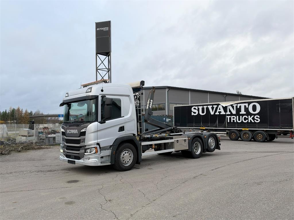 Camion ampliroll Scania P410 6x2*4 — occasion 2018