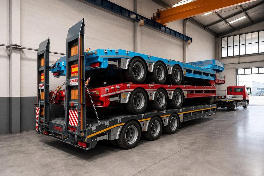ONDER Low Bed 3 Axle Full Spring 60 Ton Loading !