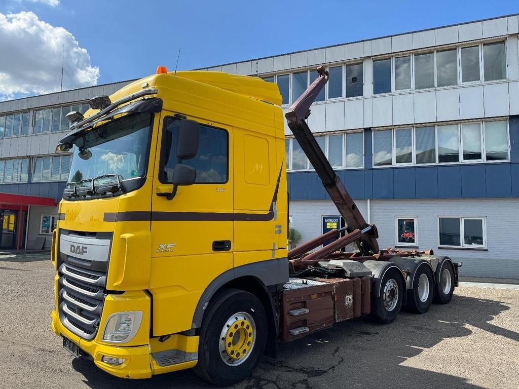 DAF XF 510 8X2 EURO 6 + MEILLER 20 TON HOOKLIFT