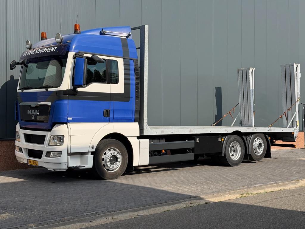 Camion porte-engins MAN TGX 26.400 45.150 TI Oprijwagen Machinetransporter — occasion 2010