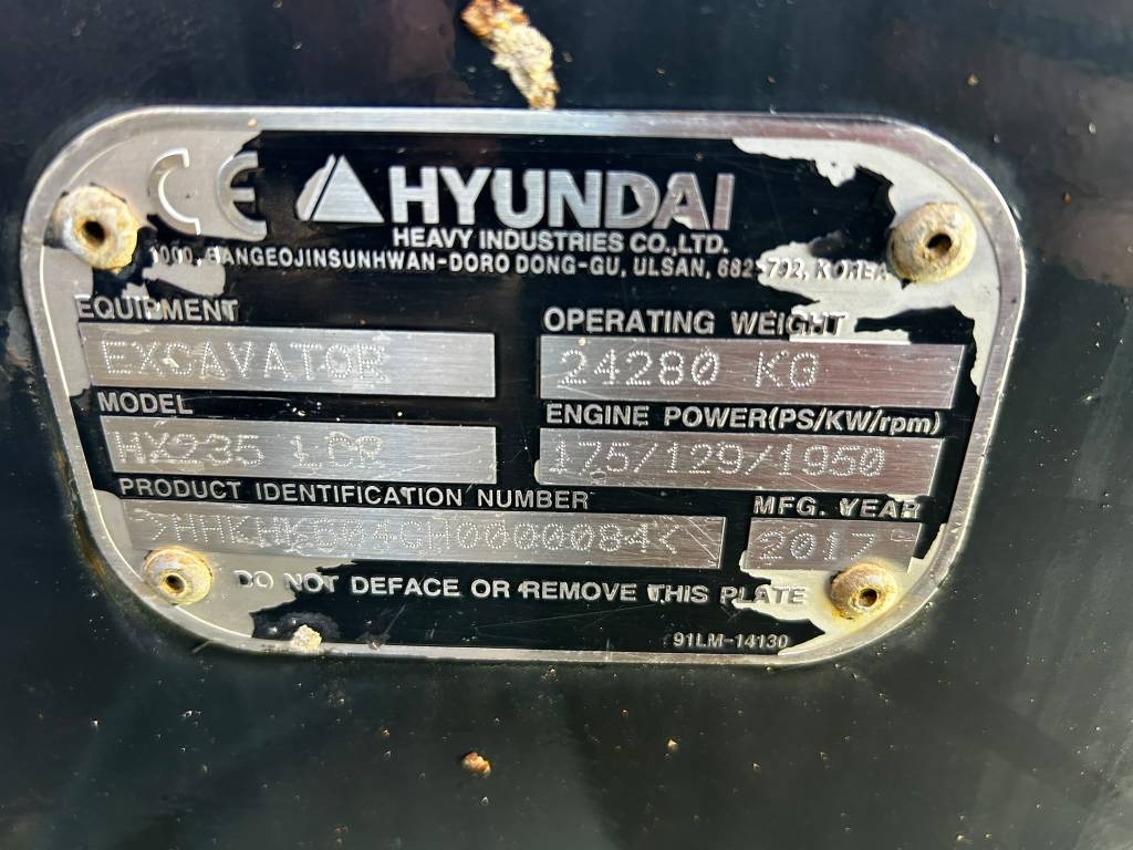 Hyundai HX 235 LCR / Kérjen ajánlatot felszerelt! kuva 13