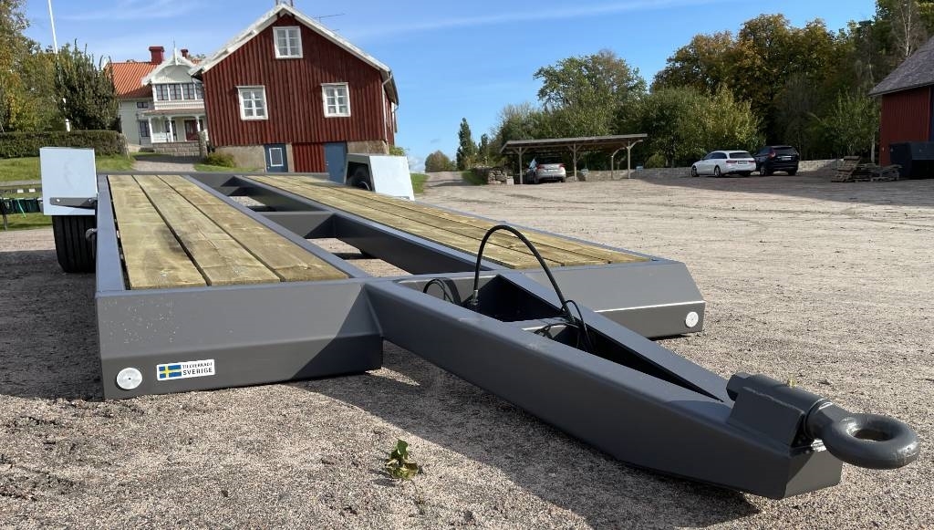 VM-Kärra Skogsmaskintrailer 7 ton Svensktillverkad
