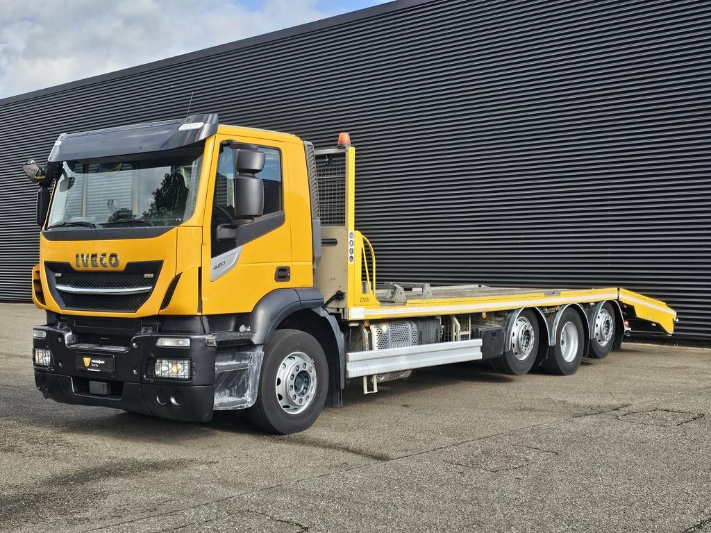 Iveco AD320S42 8x2 / RETARDER / WINCH / AUTO-TRANSPORTER