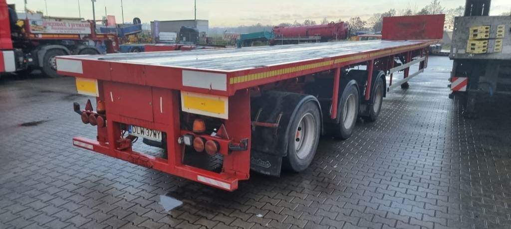 Nooteboom Platform 3 axle | 3x TELE - 44m | Ausziehbar