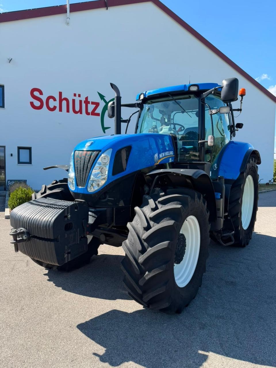 Tracteur agricole New Holland T7.250 GPS Lenksystem GEPFLEGT 6940 Bh — occasion 2012, 6 939 h