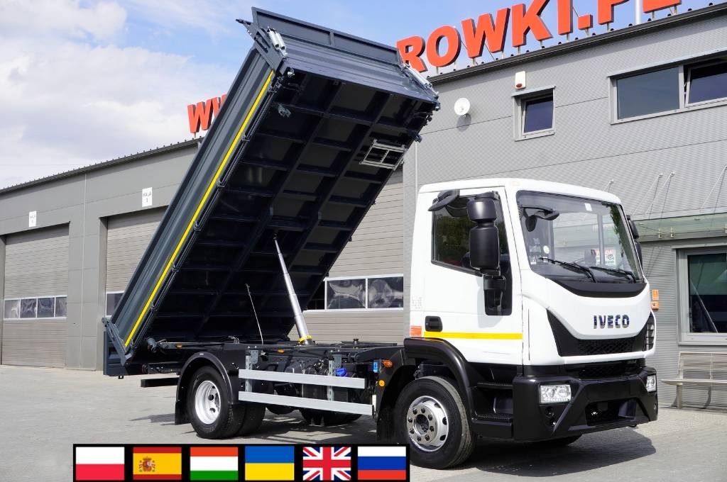 Iveco Eurocargo 140-210 / 100 tho. km! / NEW 3-sided tip