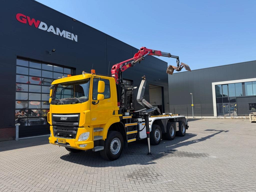 Ginaf X6 4243 CS 8x6 Haaksysteem /Z Kraan Euro 6