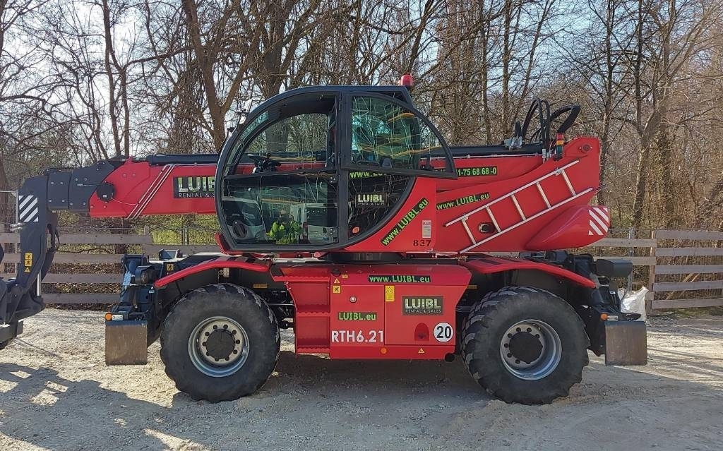 Chariot télescopique Magni RTH 6.21, Rotating Telehandler, 6000kg — occasion 2021, 2 365 h