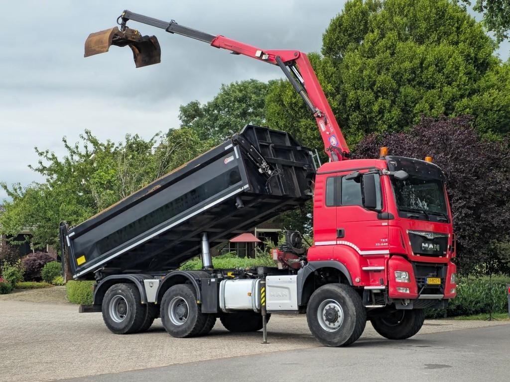 MAN TGS 33.400 6X6 BH WVT WS Z-crane/TIPPER!! EURO 6!!
