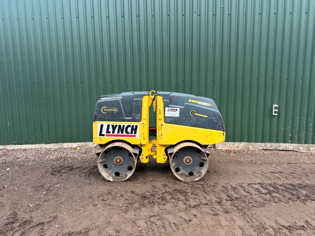 Rouleau tandem Bomag BMP 8500 Smooth Drum Trench Roller — occasion 2019, 632 h