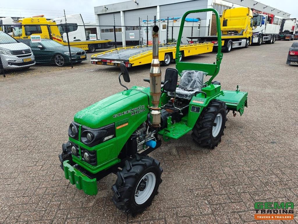 Greenstar MK20 20HP Diesel - Rotary Tiller 1100mm - 3-point
