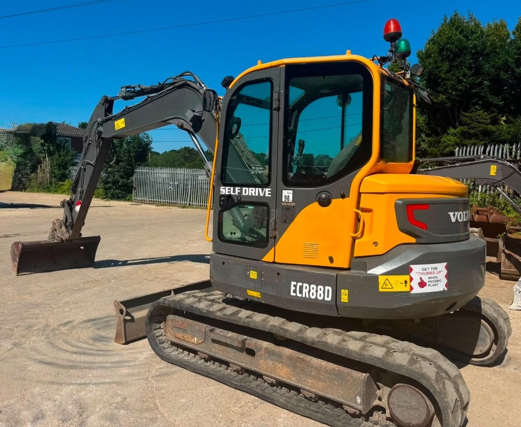 Mini-pelle Volvo ECR 88 D — occasion 2018, 4 867 h