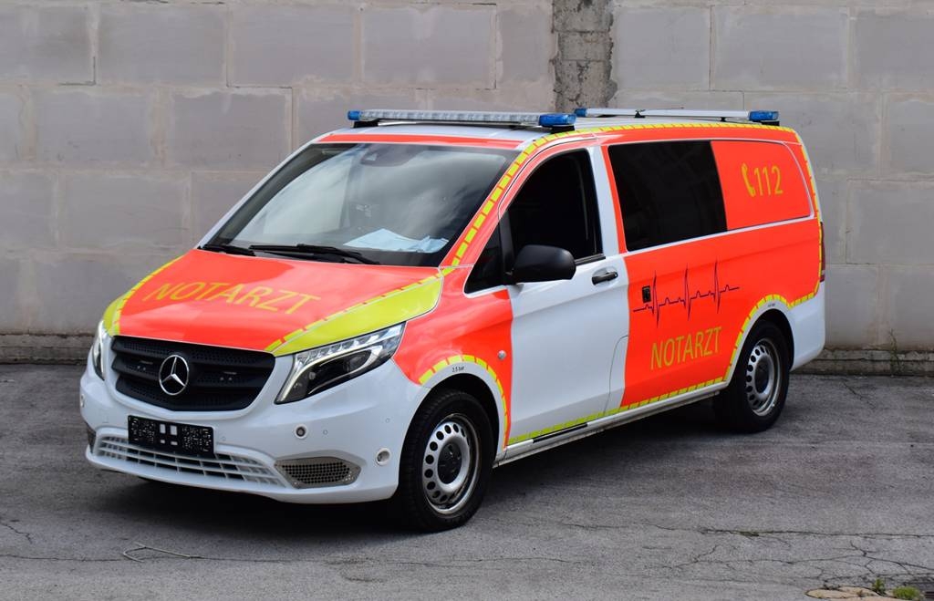 Mercedes-Benz Vito 4x4 Notarzt Einsatzfahrzeug NEF