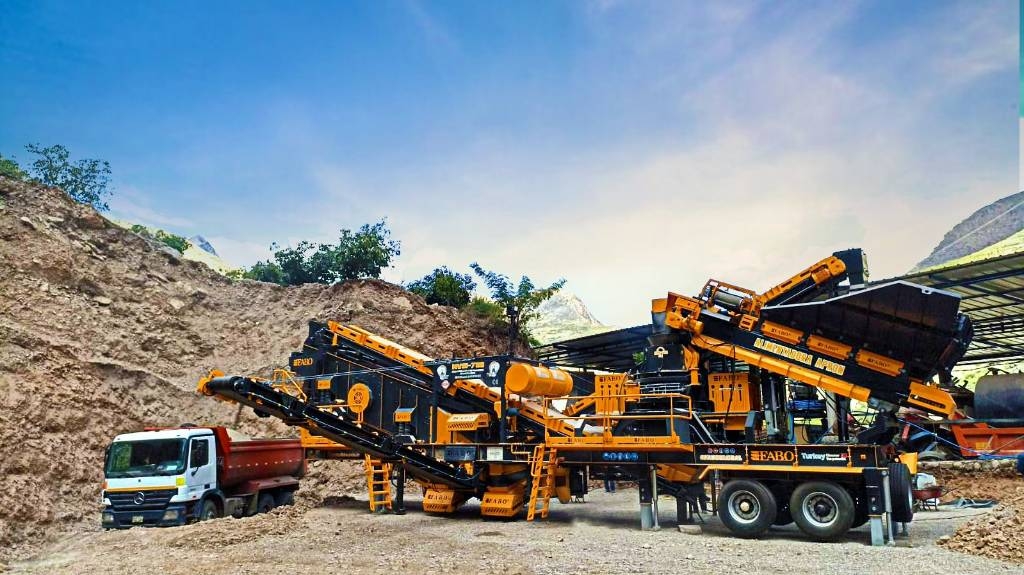 Fabo MVSI700 CONCASSEUR MOBILE POUR PRODUCTION DU SABLE