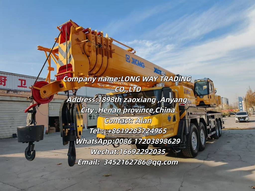 Grue tout-terrain XCMG XCT 80 — occasion 2020, 857 h