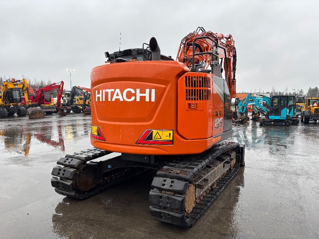 Hitachi ZX 135 US-7 / Rototilt, Rasvari, Stage V kuva 5