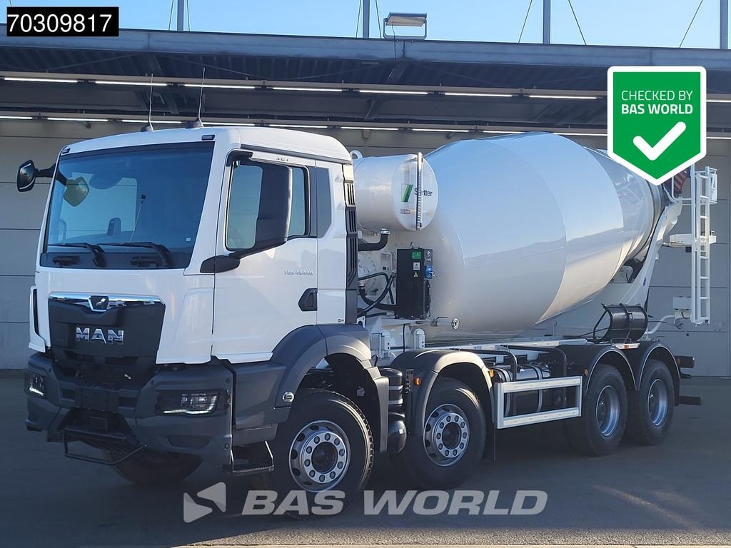 MAN TGS 41.440 8X4 NEW! 12m3 Stetter Mixer Big-Axle St