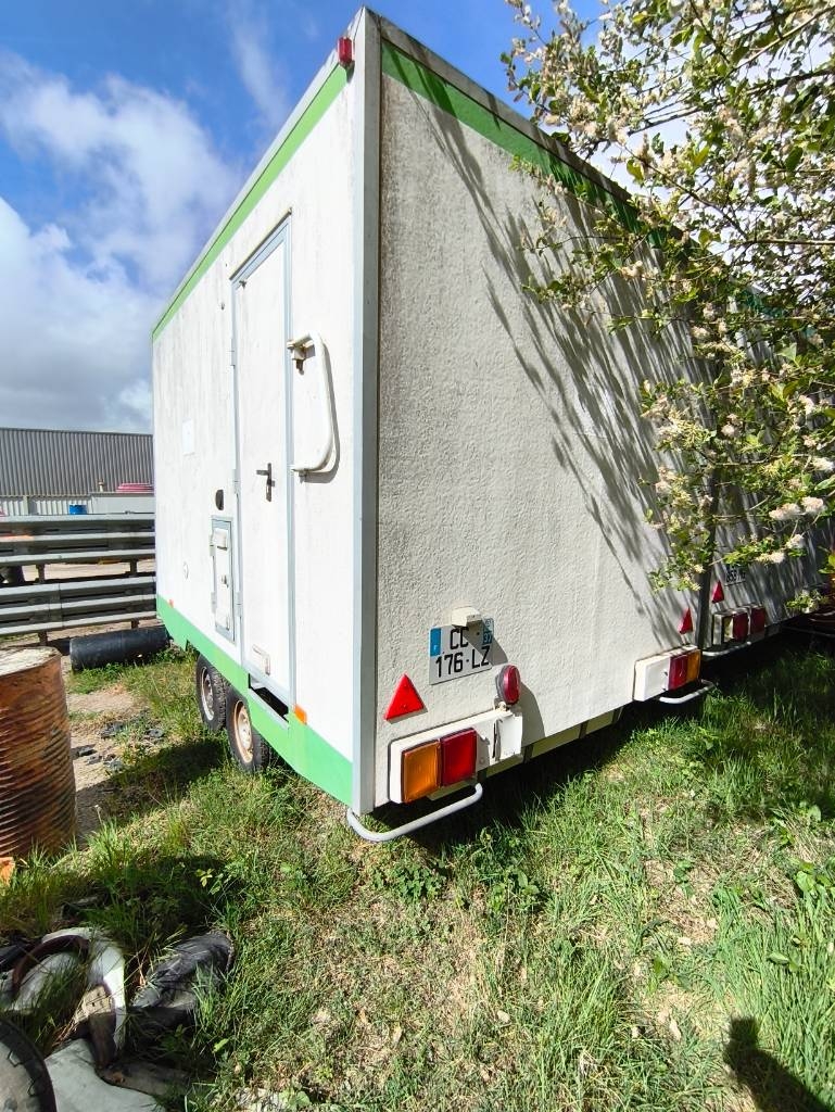 ECIM Remorque Roulotte de Chantier / Worksite Trai