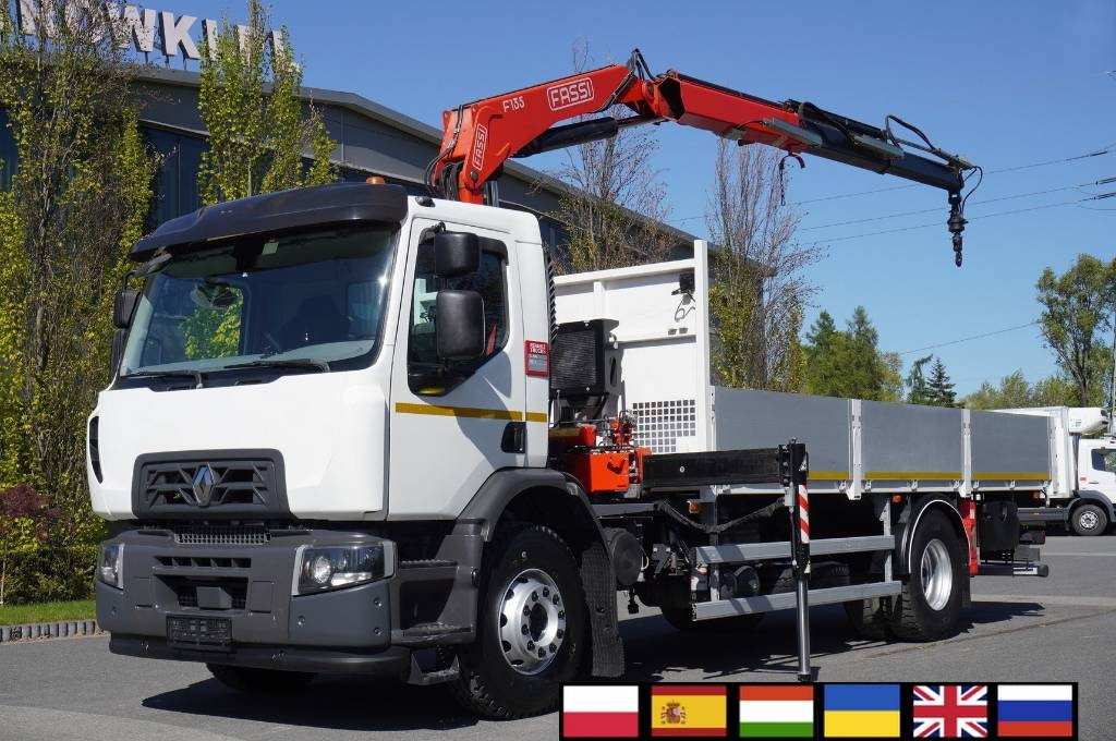 Renault C280 DTI 8 / FASSI crane F135a.22 / Remote control