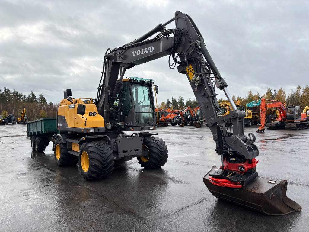 Volvo EW 140 D / Rototilt, Kärry, Rasvari, Lämmitin kuva 6