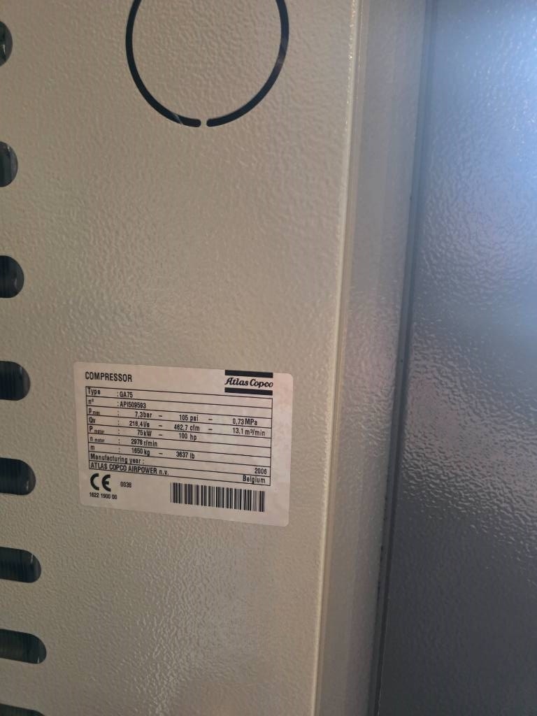 Atlas Copco GA 75