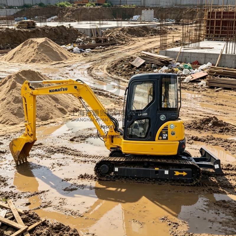 Mini-pelle Komatsu PC 35 MR — occasion 2024, 769 h