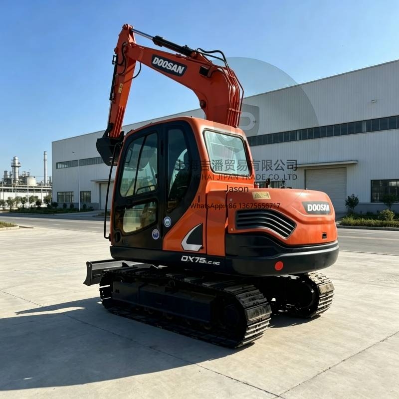 Mini-pelle Doosan DX 75 — occasion 2024, 968 h