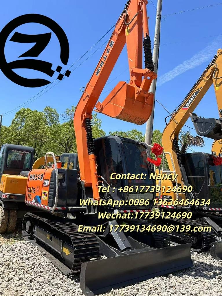 Mini-pelle Hitachi ZX 70 — occasion 2024, 857 h