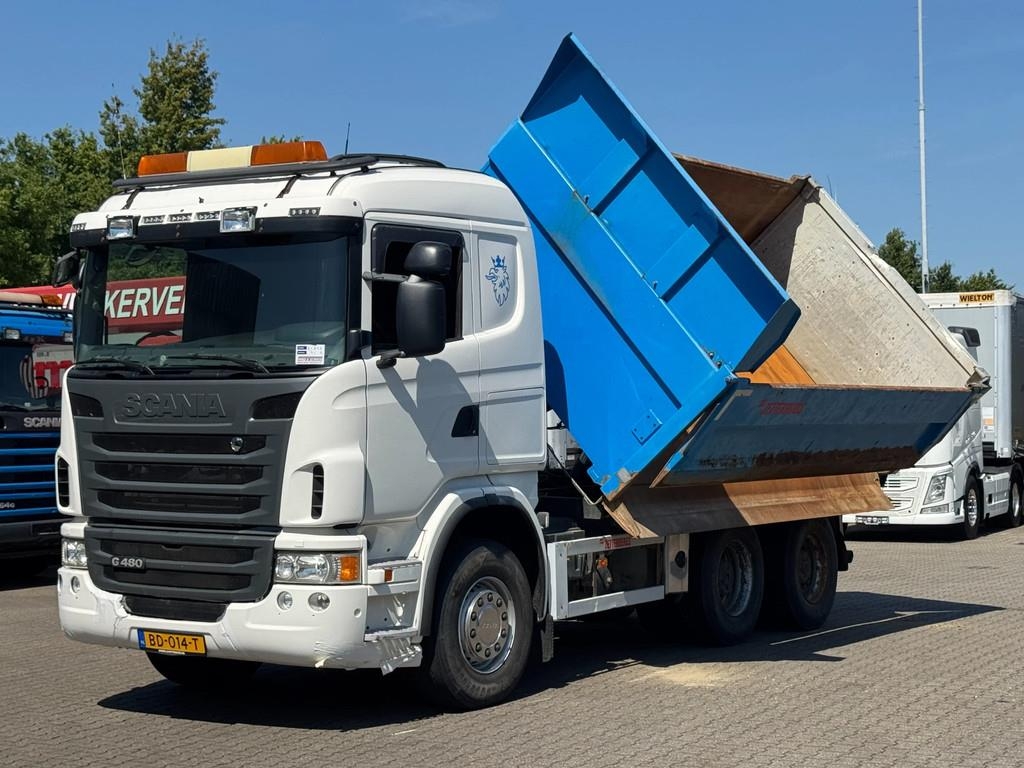 Scania G480 6x4 2-Side Tipper - Retarder - Full Steel